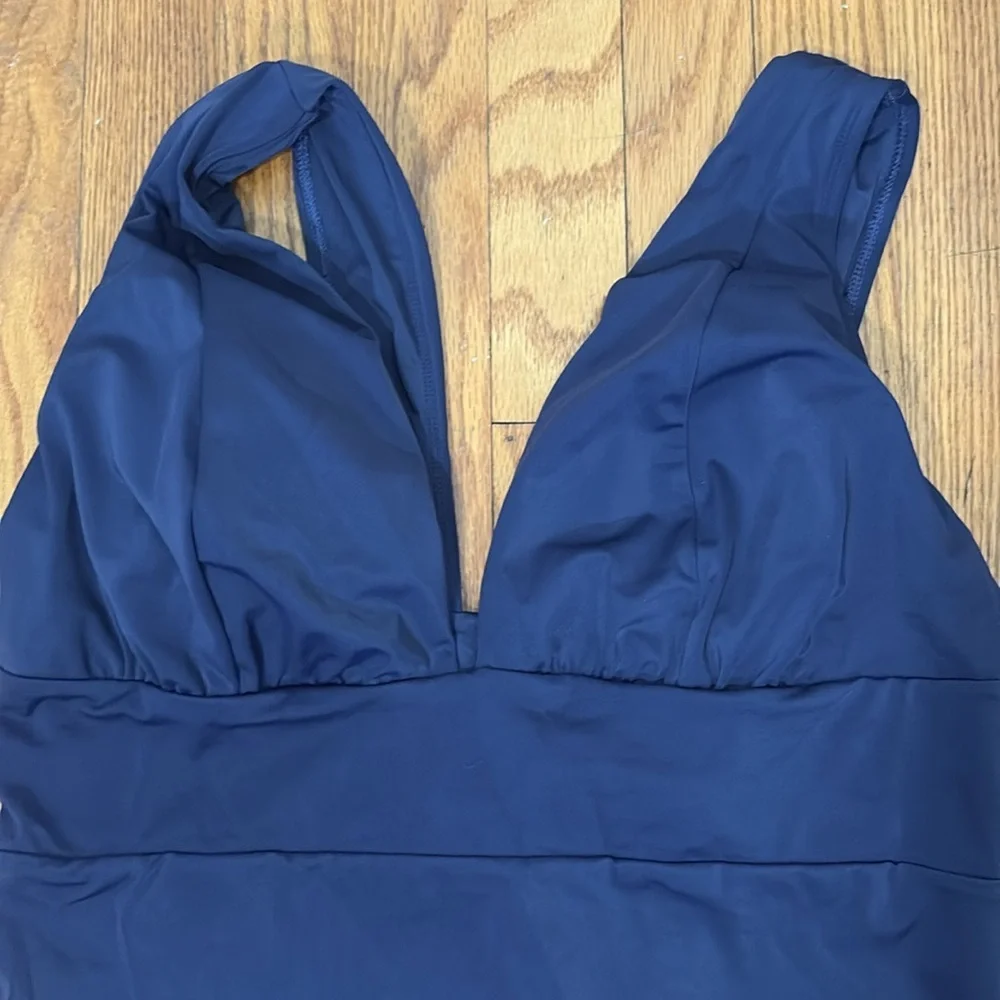 Andie The Mykonos One Piece LT Swimsuit Navy size XXL Tall NWT Long torso - Picture 5 of 8